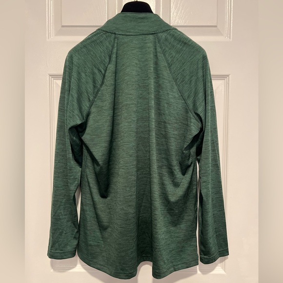 Dartmouth Womens Performance Pullover Charles River Size L Spacedye Forest Green - Picture 4 of 8
